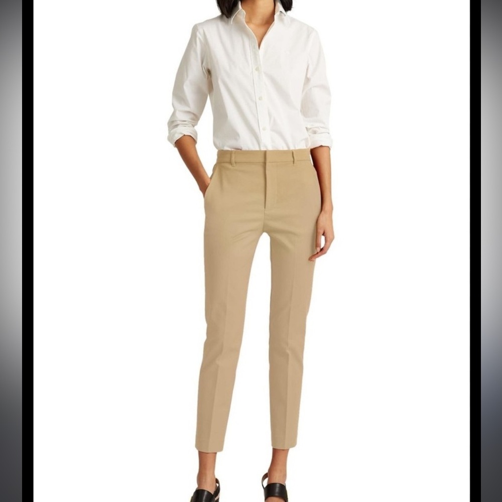 J.Crew straight leg pleated Ruby pant